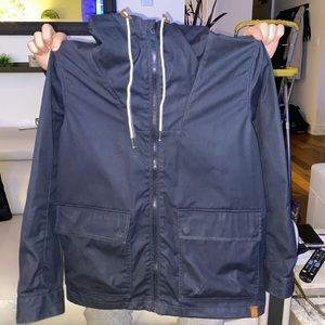 dark blue coat for men